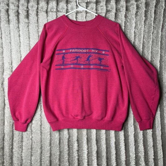 Sweaters - Vintage Fairport New York Hanes Crewneck